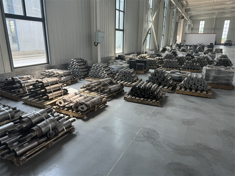 阻尼器半成品存放区